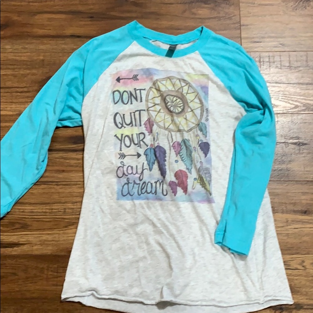 Next Level baseball tee